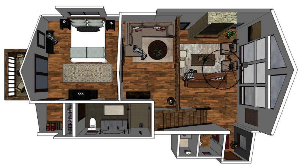 Chic Retreat Indoor Outdoor Fireplace, Private Jacuzzi, Great Location! Estes Park Bilik gambar